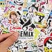 Vinyl Stickers 400 pcs Laptop Computer PC Water Bottle Car Helmet Skateboard Luggage Bike Bumper Waterproof Graffiti Decals,Gift for Kids, Adult- No-Duplicate Pack