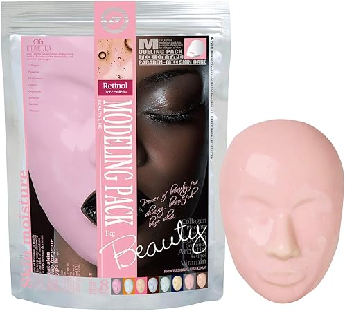 Amazon 全12種 シエル エトゥベラ モデリングパック レチノール フェイスパック フェイスマスク フェイシャルパック フェイシャルマスク 顔パック はがす 剥がす パック 業務用 セブンエステ フェイスパック 通販