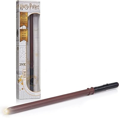 WOW! STUFF Draco Malfoy Light-up Wand Official Wizarding World 17cm