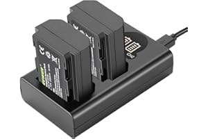 Neewer NP-FZ100 Replacement Battery Charger Kit, Compatible with Sony ZV-E10II A9III A7CII ZV-E1 A7III A7IV FX3 FX30 A6700 A1