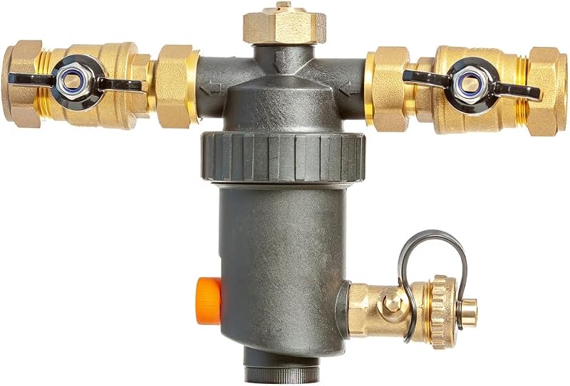 Team Controls TC-MICRO 22mm Magnetic Boiler Filter for Central Heating Compact