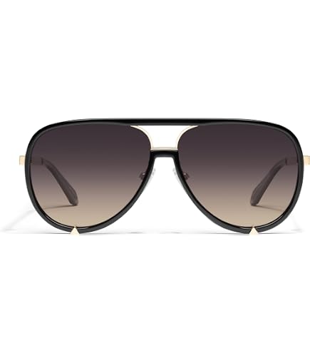 Amazon.com: QUAY On the Fly Polarized Aviator Sunglasses  display picture 1
