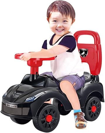Amazon 足けり乗用玩具 足けり おもちゃ 車の乗物 子供用 足蹴り乗用カー エスアイエス Sis Dc ブラック 乗用玩具 おもちゃ
