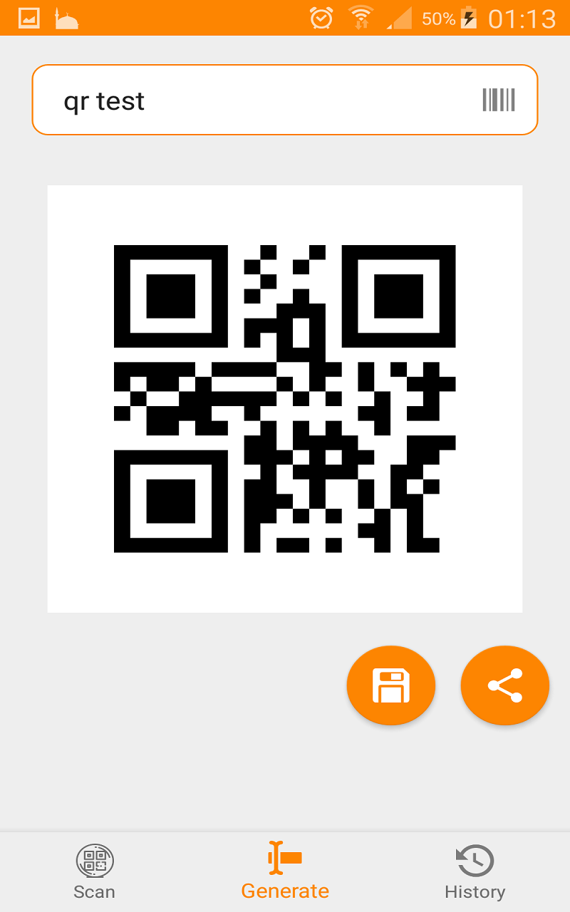 QR Code and Barcode for Android