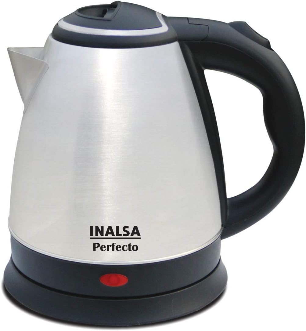 Buy Inalsa Perfecto 1.5Litre Electric Kettle (Silver/Black) Online at