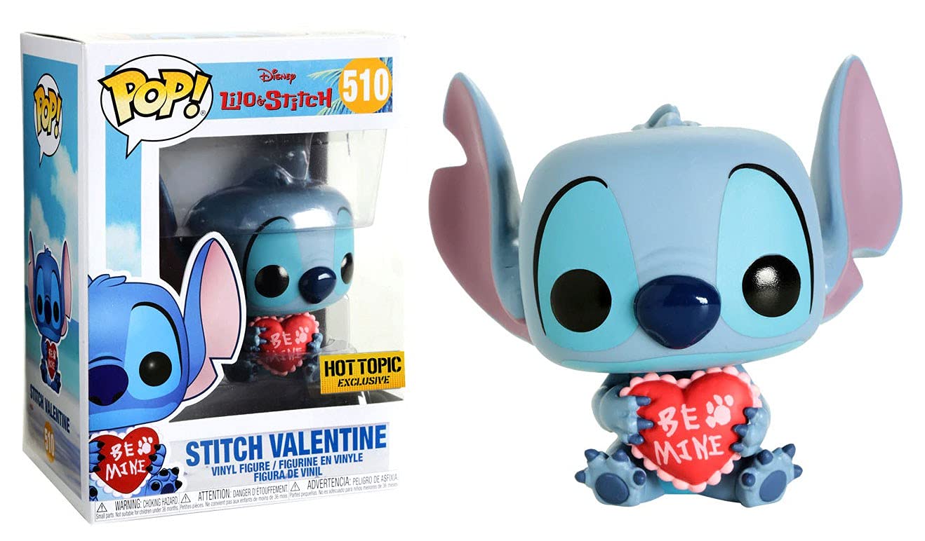 Funko POP! Disney Lilo & Stitch - Stitch [Valentine] #510 - Hot Topic Exclusive!