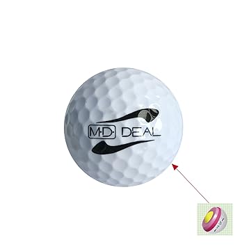 MD-DEAL 50 pieza 3 Layer & 4 Layer pelotas de golf pelota de golf ...