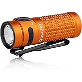 OLIGHT Baton4 EDC Small Pocket Flashlight 1300 Lumens, LED Rechargeable Lighting Tools with 6 Output Modes, Best Mini Light f