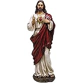 Sacred Heart of Jesus Statue God's Divine Love for Mankind by Pacific Giftware