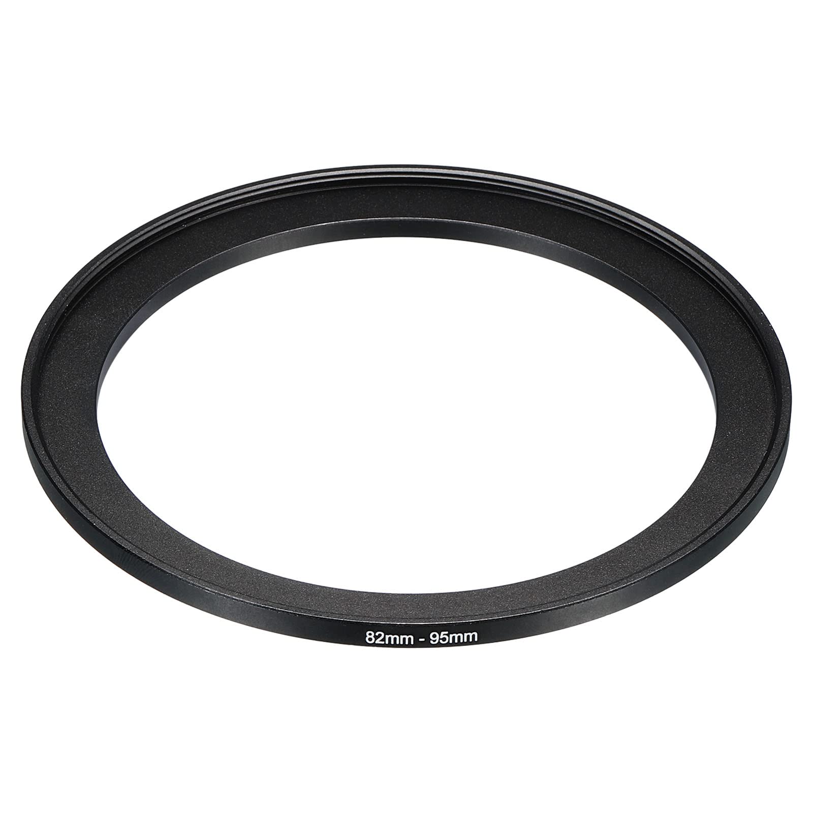 PATIKIL 82mm-95mm Metal Step Up Ring, Camera Lens Filter Adapter Ring Aluminum Filter Adapter Ring for Camera Lenses Hood, Black