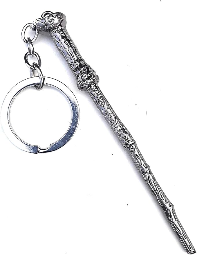 Jouet Magical Magic Spell Wand Key Ring Chain Keychain Magical Magic