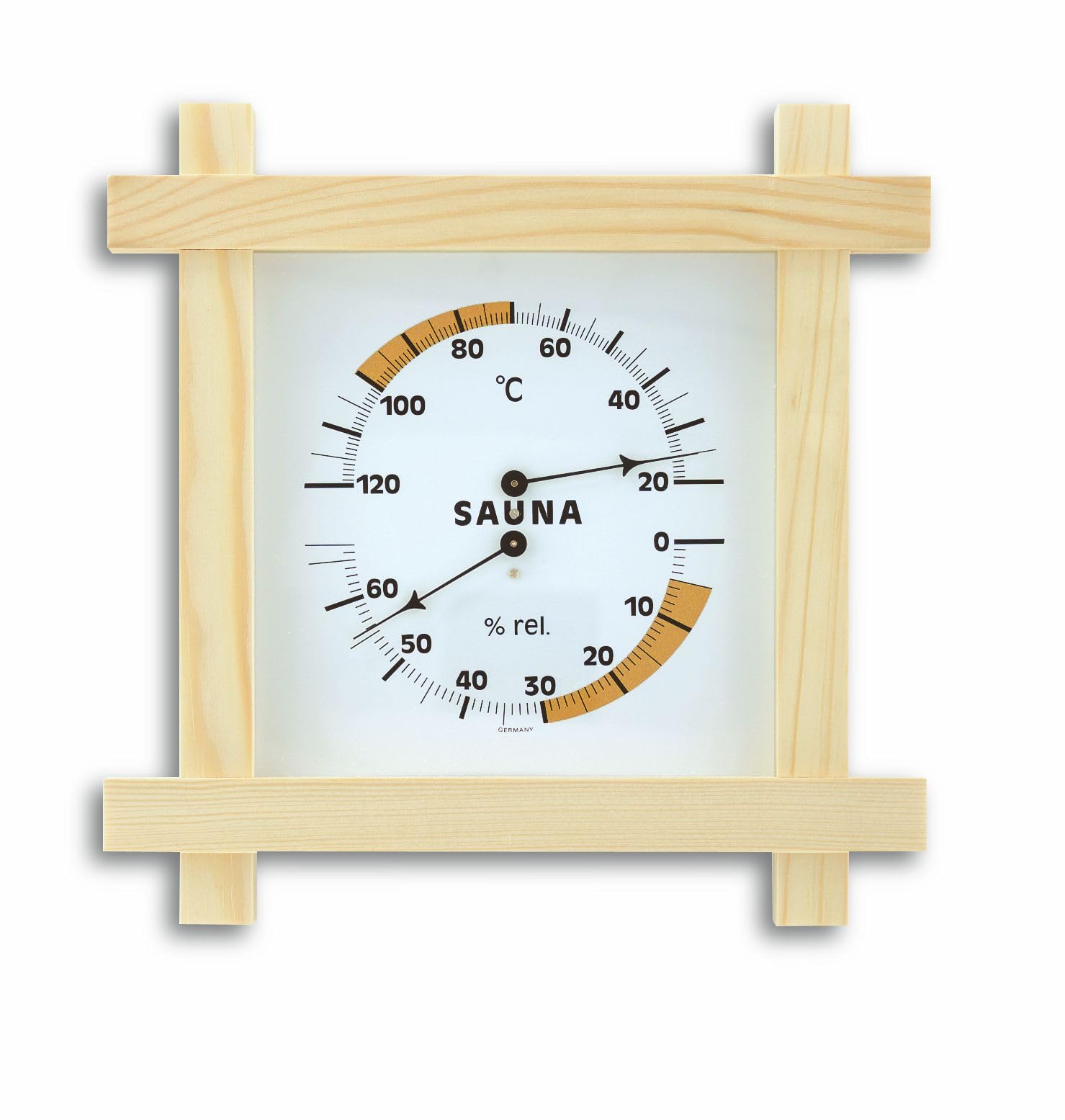 TFA 40.1008 220 x 220 x 51mm Sauna Thermo-Hygrometer