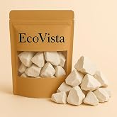 Kaolin Edible Clay Chunks | 100% Natural &amp; Food Grade | White Kaolin Chunks for Eating, Skincare, and Cosmetics | 4 oz (113g)