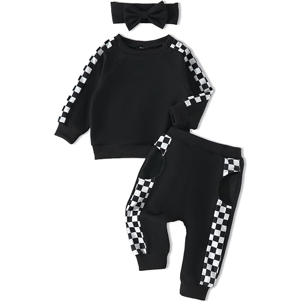Sudaderas Con Capucha Para Bebé Y Niña, Traje De Manga Larga De Leopardo Para El Hogar, 2 Piezas, Conjunto De Sudadera Con Pantalones Y Ropa Cálida (negro, 3-4 Y), Negro