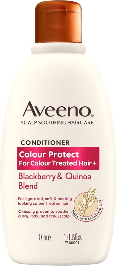 Aveeno Scalp Soothing Colour Protect Conditioner Blackberry & Quinoa 300ml
