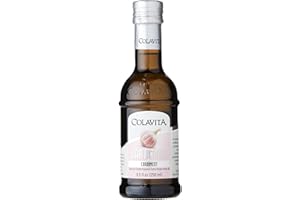 Colavita Garlicolio, Extra Virgin Olive Oil with Garlic, Glass Bottle, Garlicolio, 250 milliliters