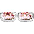 Zwilling 39500-079 Double Wall Glass, Dessert Glass, Set of 2, Tumbler, Insulated, Cold and Heat Retention, Double Wall Const