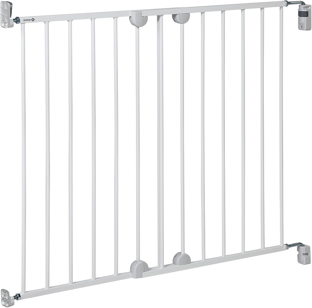 Safety 1st Wall Fix Extending Metal Gate 62-102cm White Baby Safety Gate