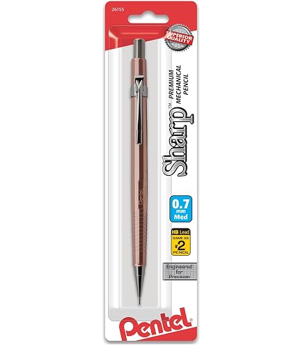 Amazon.com : Pentel Sharp Mechanical Pencil (0.7mm) Metallic