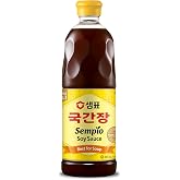 Sempio Premium Soy Sauce for Soup, 29.08 fl oz / 860mL | Light & Savory Flavor Enhancer for Stews & Broths, Authentic Korean 