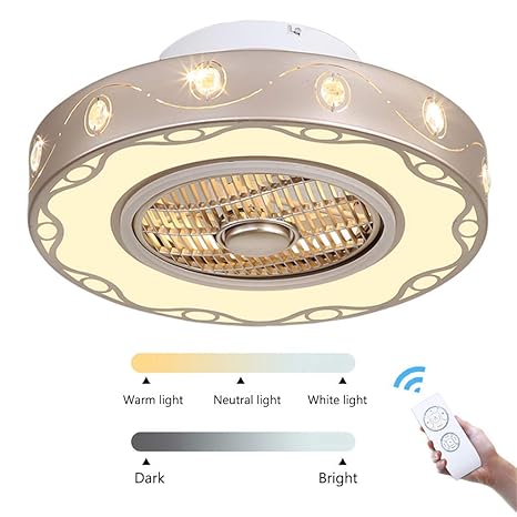 Amazon Com Ceiling Fans Lamp Invisible Ceiling Fan Light With