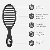 Wet Brush Speed Dry Detangler with HeatFlex Bristles Black Brand Wet Brush view 3