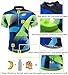 voofly Men's Cycling Jersey Set Men Short Sleeve Compression Bike Shorts Gel Padded Biking Clothing