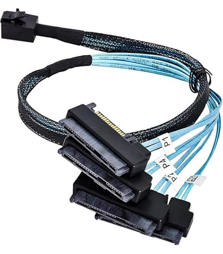 Amazon.com: LANPAN SFF-8643 to 4X SFF-8482 SAS Forward Breakout