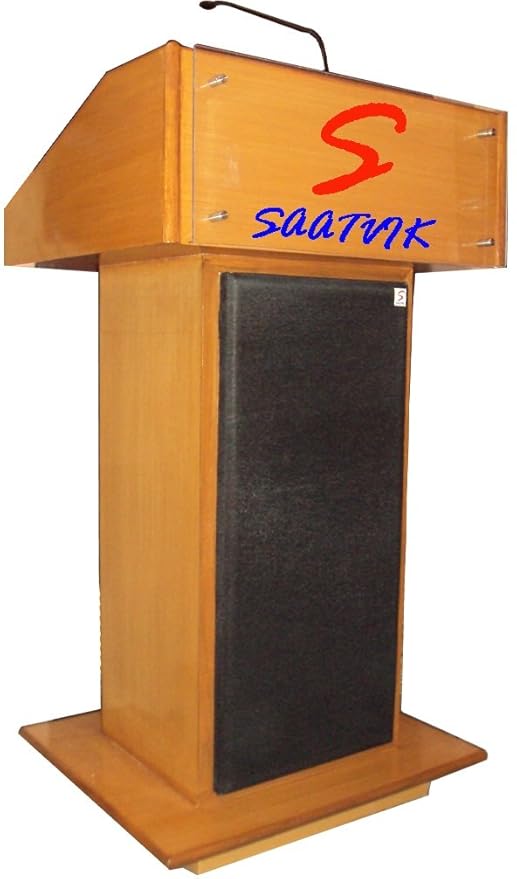 Saatvik Wooden Podium With Pa System Buy Saatvik Wooden Podium With Pa System Online At Low Price In India Amazon In
