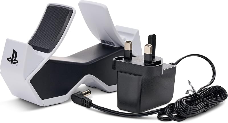 PowerA Twin Charging Station for PS5 DualSense Controllers Official Licensed