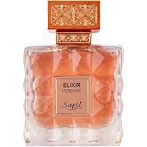 Sapil Elixir Intense Romantic Rose Perfume with Amber EDP 3.4oz 100ml | Rose perfume with bergamot, pink pepper, watery jasmine and amber for date nights and weddings