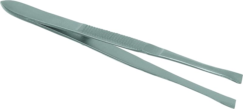 St John Ambulance F12000 Tweezers 9cm Stainless Steel Splinter Removal First