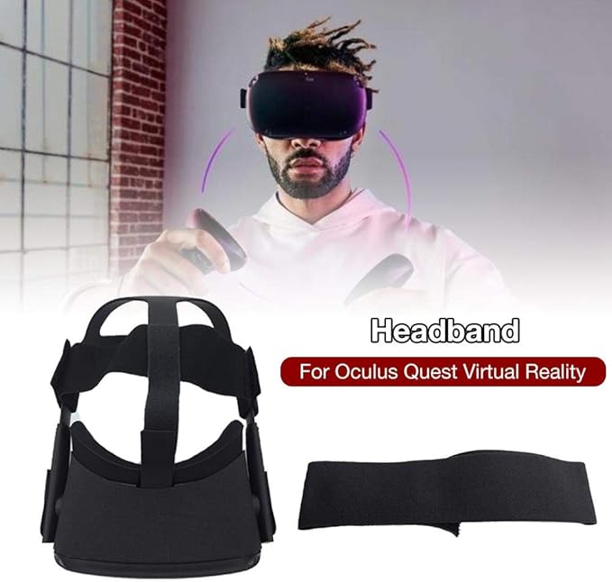 VR Headset Headband, Elastic Headband Head Strap for Oculus