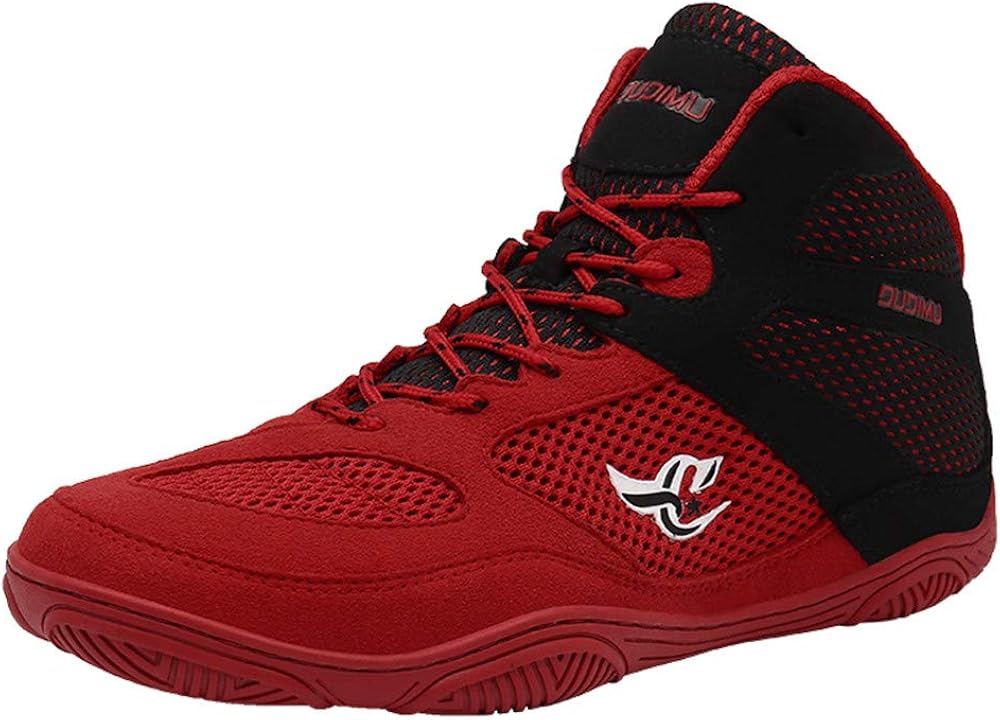 Boxing Shoes, Low Top Fighting Training Boots Mesh Anti