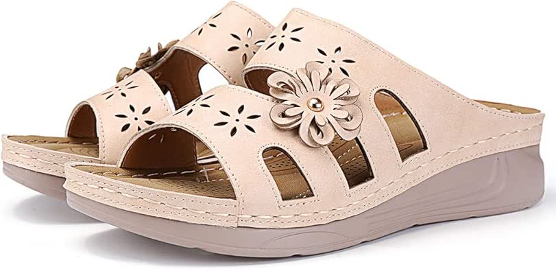 wedge slippers amazon