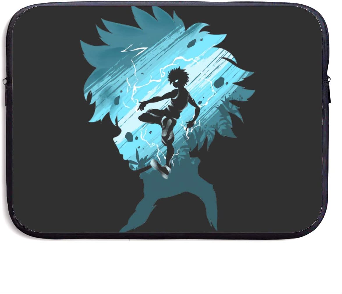 Killua Zoldyck Lightning Assasin Cool Laptop Sleeve Bag 13/15 Inch Notebook Computer Water Repellent Polyester Protective Case