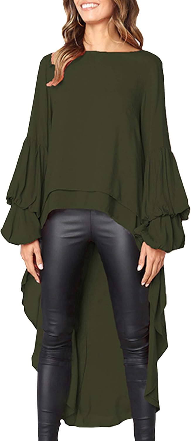 high low tunic blouse