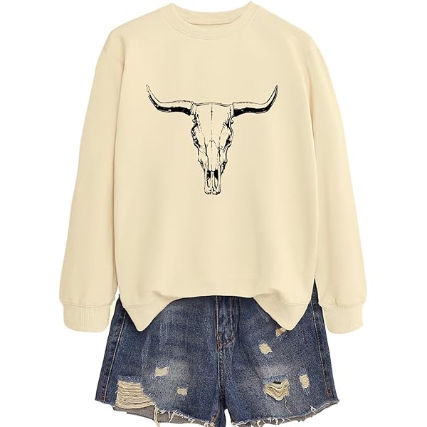 Boho Bull Skull Cow Oklahoma Smokeshow Western Country Women Tank Top | UK