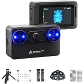 Creality 3D Scanner Wireless Pika with 7-Line Blue Laser and NIR Light | 0.03mm Accuracy,8-core CPU (2.0 GHz) , Up to 105 fps, AI Reapir &amp; Gaussian Splatting, Outdoor Scanning