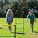 Champion Sports Outdoor Ladder Ball Game: Backyard Party, Camping & Beach Games Ladder Golf Set for Adults and Kids with Bolas Balls and Carrying Case