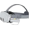 DUXICEPIN Battery Head Strap Compatible with Meta Quest 3, 5000mAh Rechargable Headstrap for Oculus Quest 3 Accessories, Extend Playtime and Comfort, Lightweight Design
