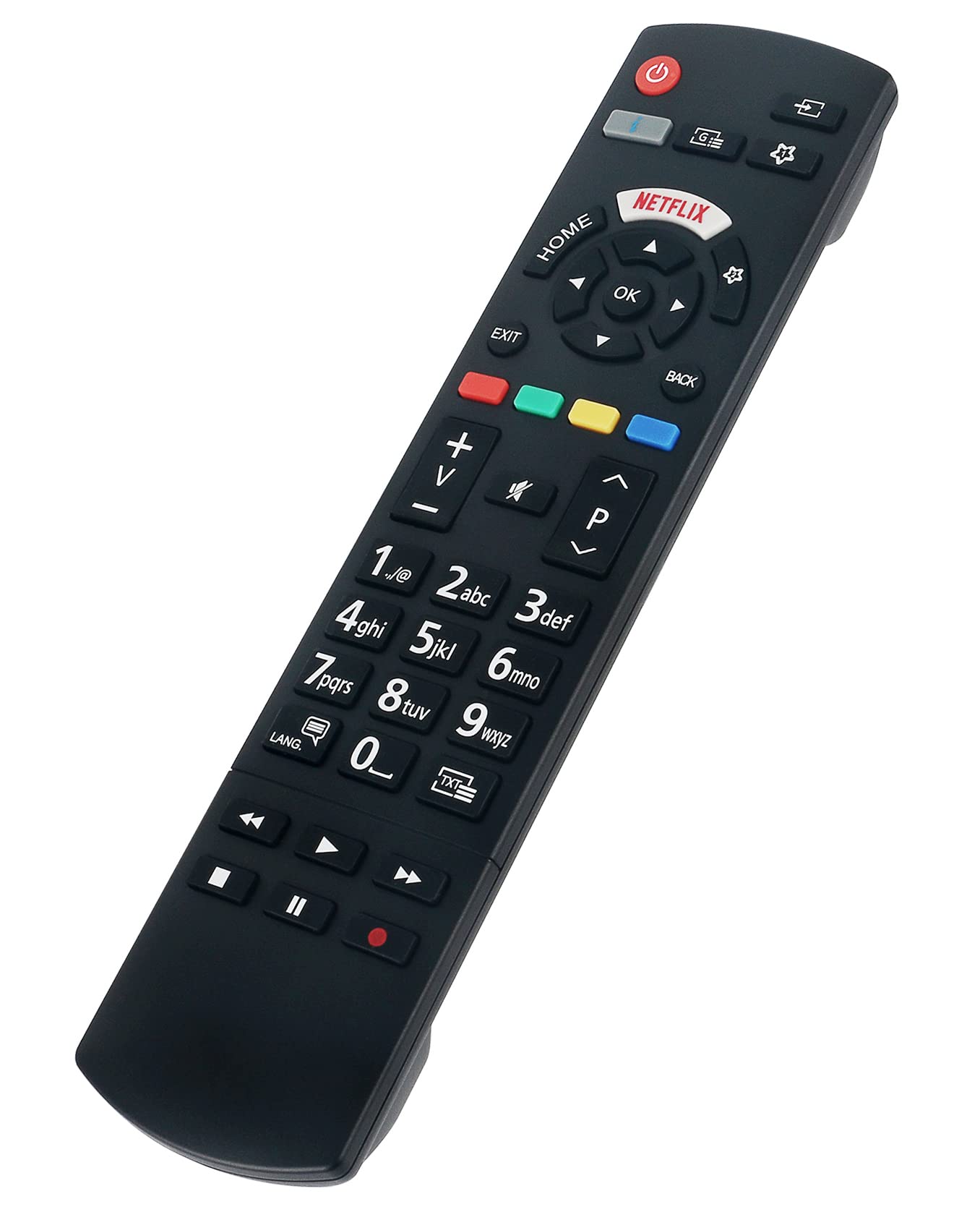 RC42128M VINABTY Replacement Remote Suit for Panasonic TV TX-49GX610E TX-49GX623E TX-49GX625E TX-50GX550E TX-50HX580E TX-55GX600E TX-55GX610E TX-55GX623E TX-55GX625E TX-55HX580E TX-65GX565E