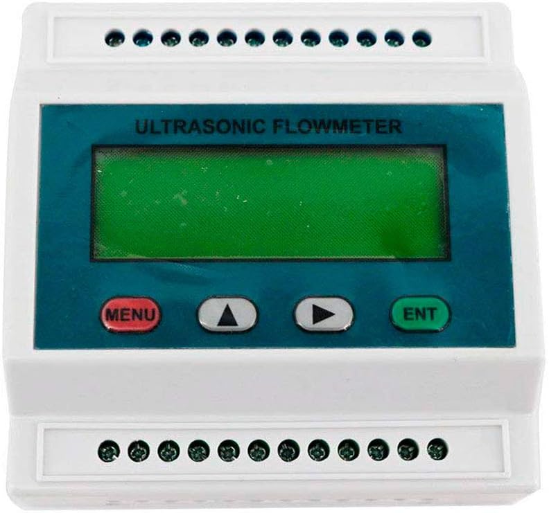 Tongbao TDS-100M-S2 Ultrasonic Flow Meter DN15-100mm Clamp-on Transducers Digital Flowmeters