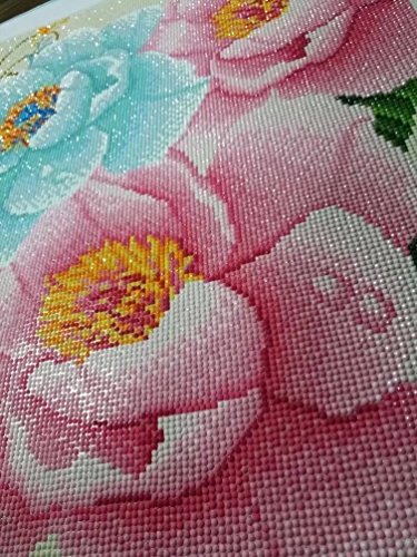 DIY 5D Diamond Painting by Number Kit, LPRTALK Diamonds Painting Animal Dinosaur Paradise Rhinestone Embroidery Cross Stitch Supply Arts Craft Canvas Wall Decor 12X16 inches