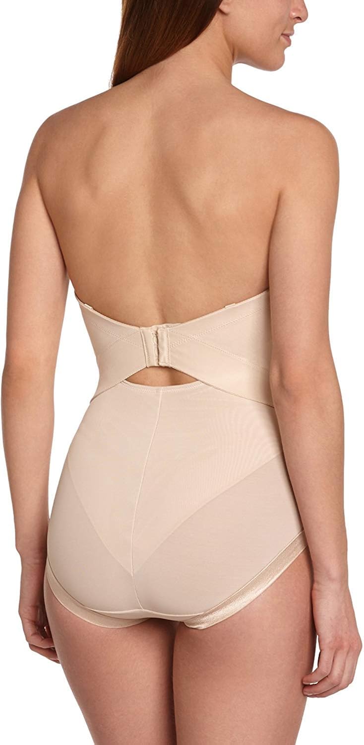 Maidenform Women's Body Shaper With Built-In Bra & Anti-Static Shapewear FL1256 at  Women’s Clothing store