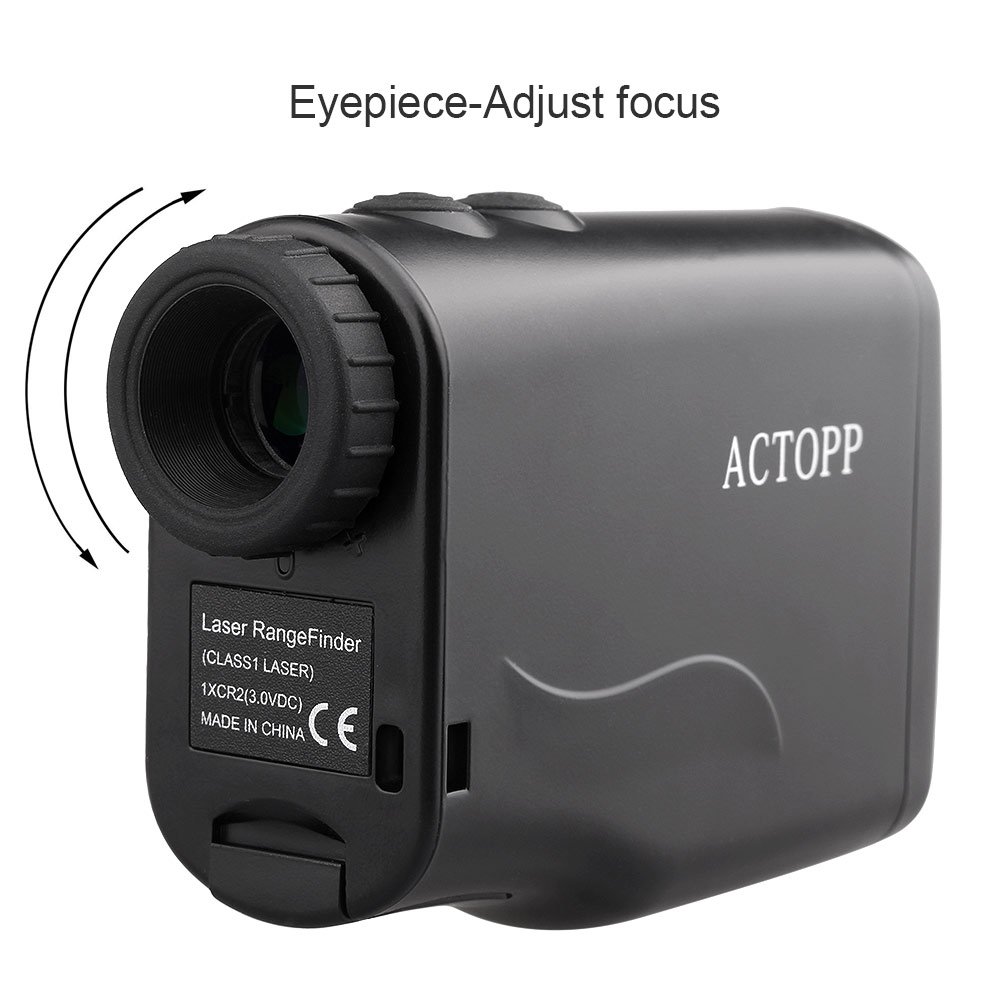 AcTopp Digital Golf Rangefinder Laser Hunting Range Finder Scope with Fog,Horizontal Distance,Height,Scan,Speed Measurement Function,Perfect for Golf ,Hunting and Racing