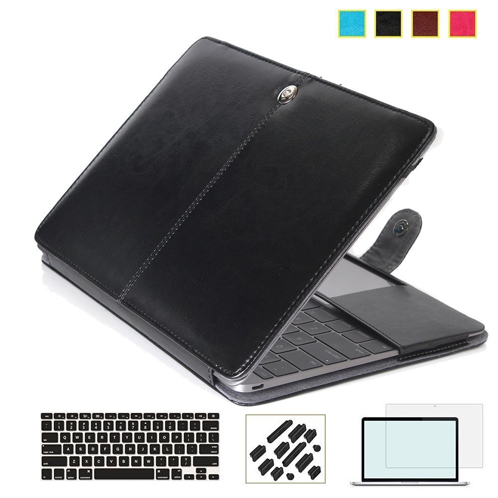 13Inch Macbook Pro Sleeve Bag,RYGOU Premium PU Leather
