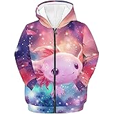 Ystardream Cute Zip Up Hoodies for Teen Girls Graphic Fall Clothes Sweatshirts 6-16 Y
