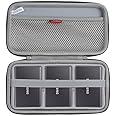 Hermitshell Hard Travel Case for Samsung T7 / T7 Touch Portable SSD 1TB 2TB 500GB USB 3.2 External Solid State Drive (Case for 3 Hard Drives, Gray)