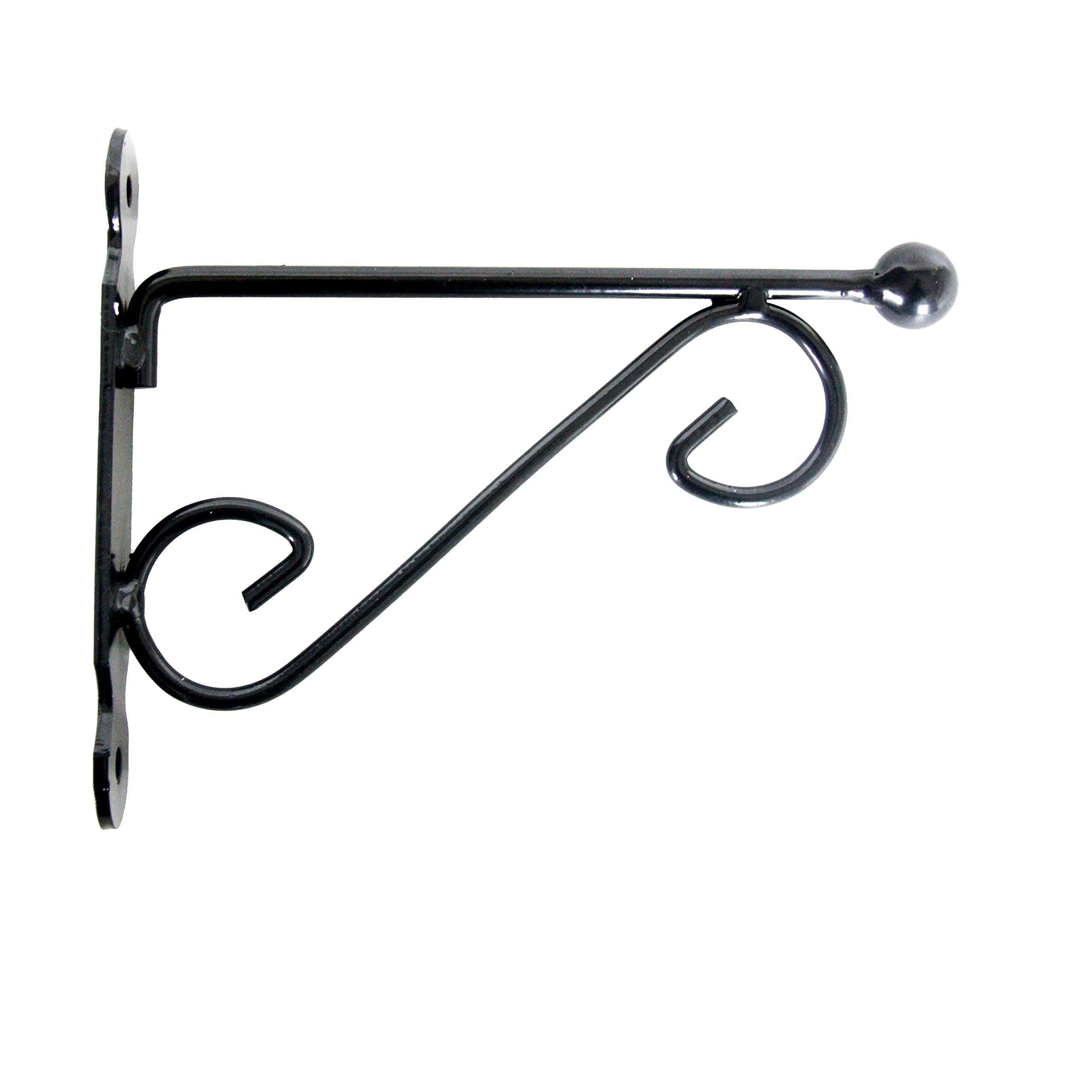 Hanging Basket Hook Ball, Small, Black